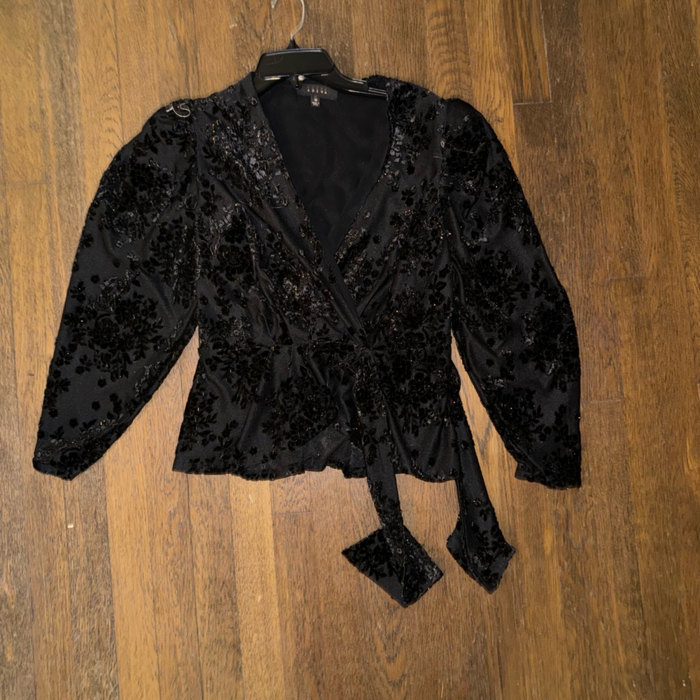 Black Velvet Shirt